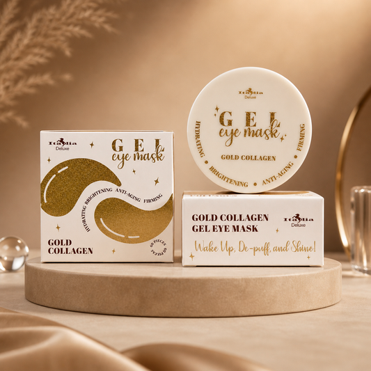 Italia Deluxe Gold Collagen Gel Eye Mask