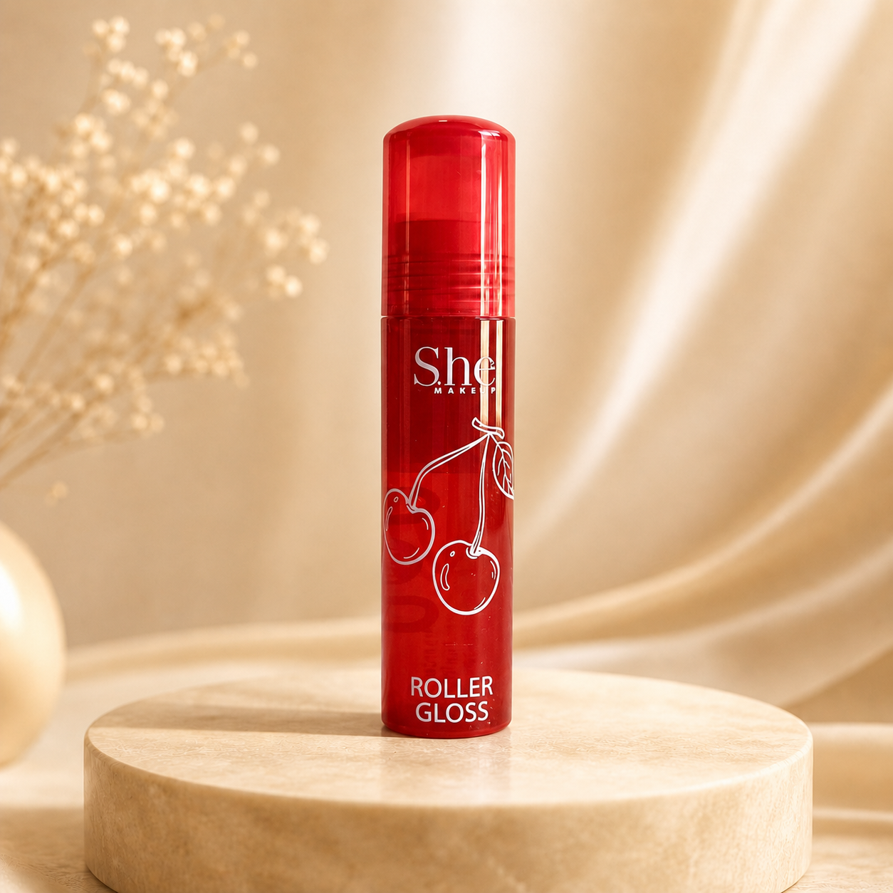 She Makeup Fruity Roller Gloss