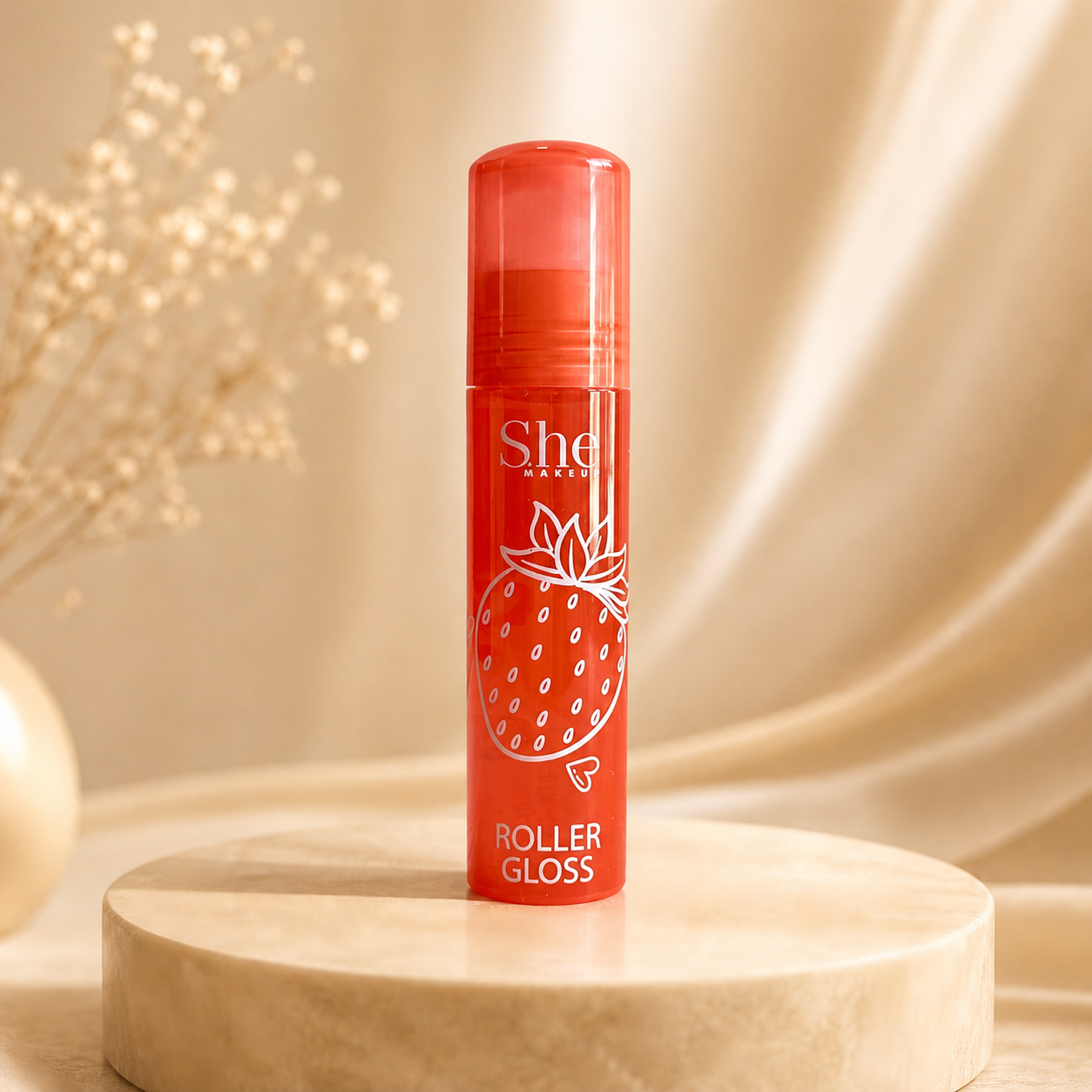 She Makeup Fruity Roller Gloss
