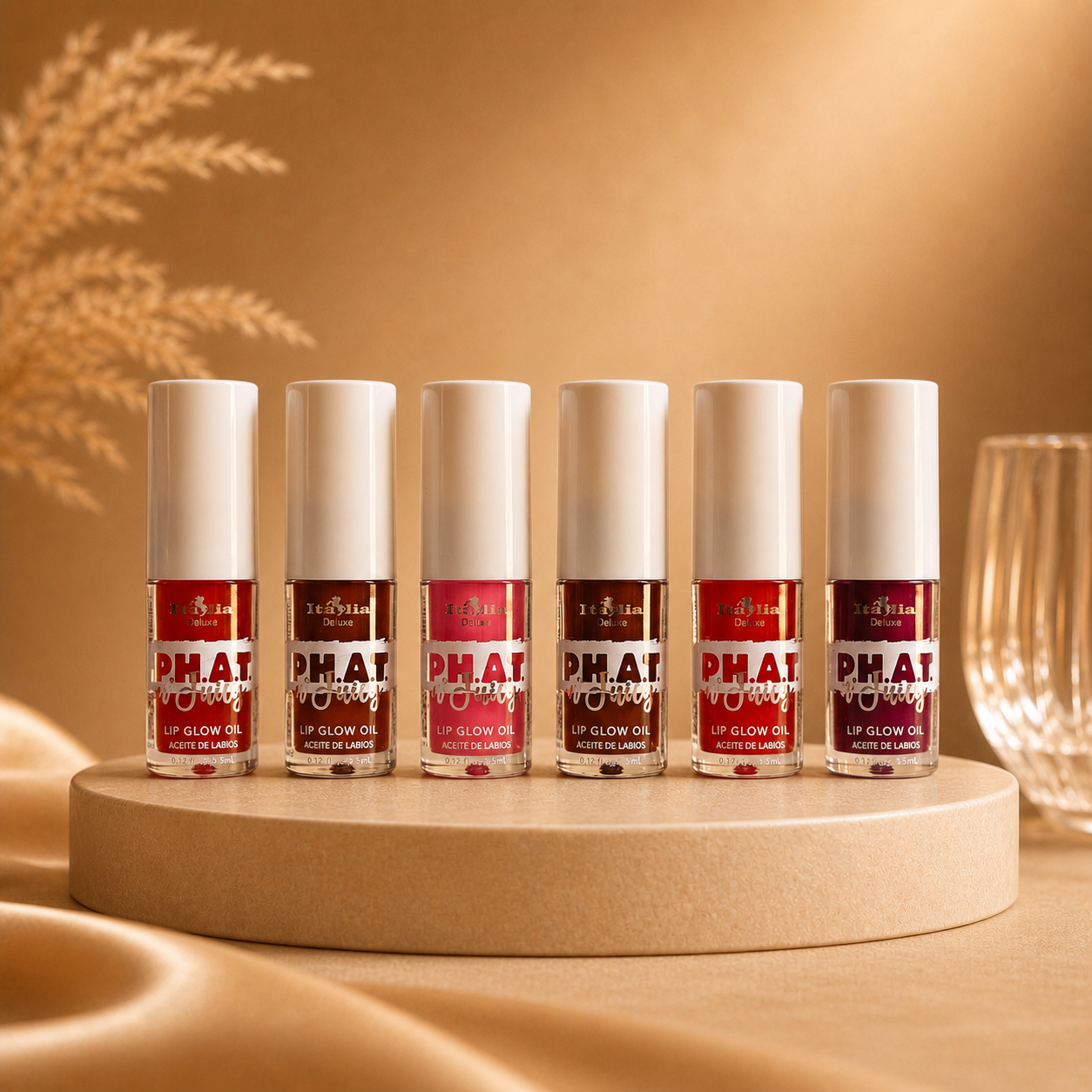 Italia Deluxe P.H.A.T n’ Juicy Lip Glow Oil