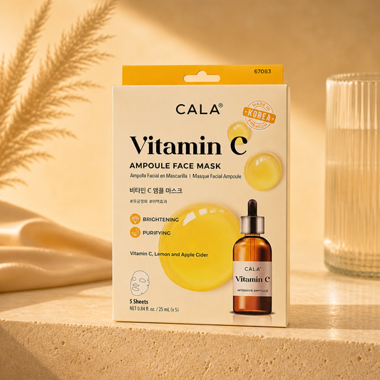CALA Vitamin C Ampoule Face Mask — 5 Sheets